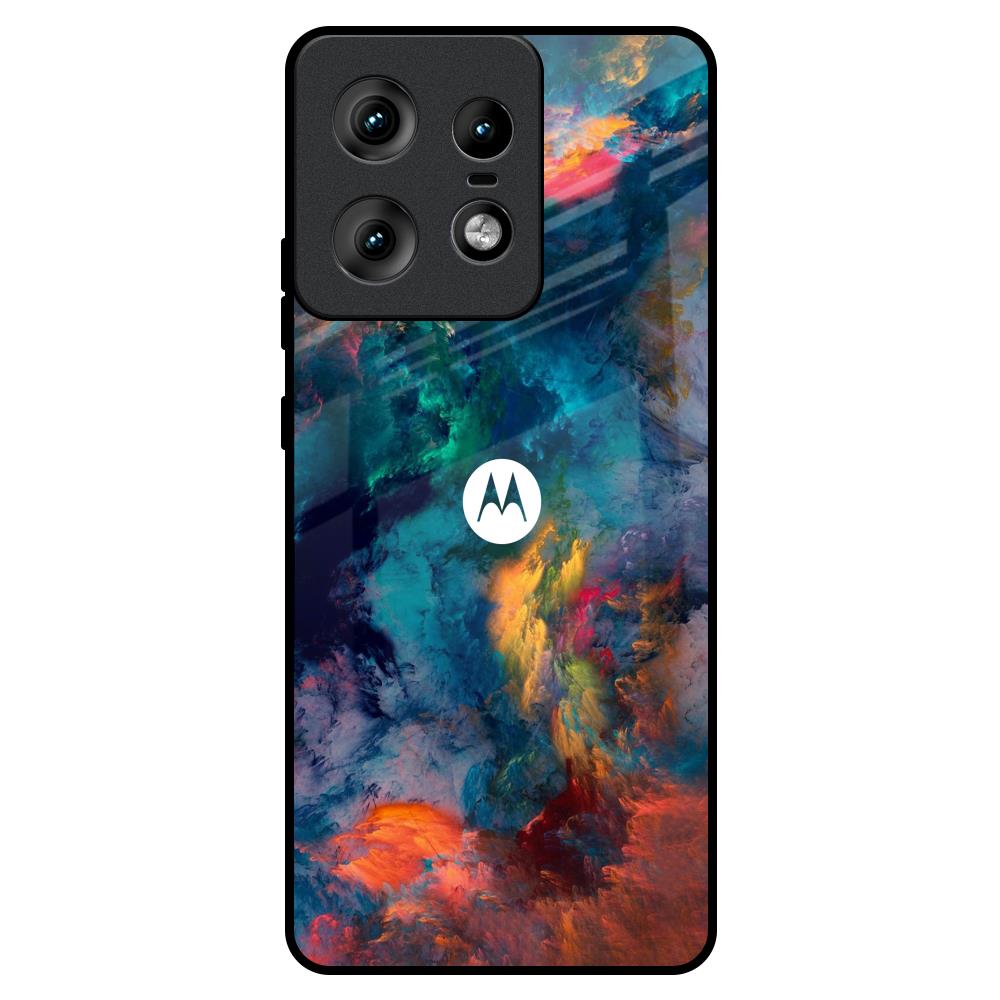 Colored Storm Motorola Edge 50 Pro 5G Glass Back Cover Online