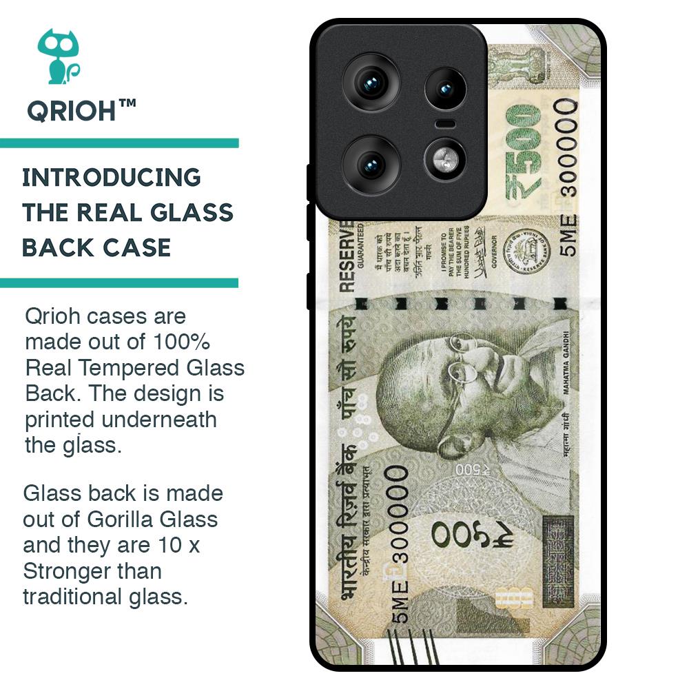 Cash Mantra Glass Case for Motorola Edge 50 Pro 5G