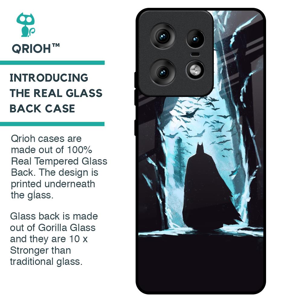 Dark Man In Cave Glass Case for Motorola Edge 50 Pro 5G