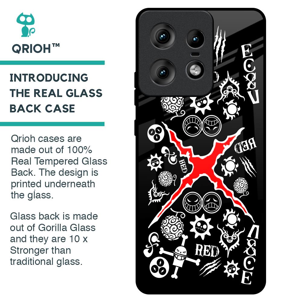 Red Zone Glass Case for Motorola Edge 50 Pro 5G