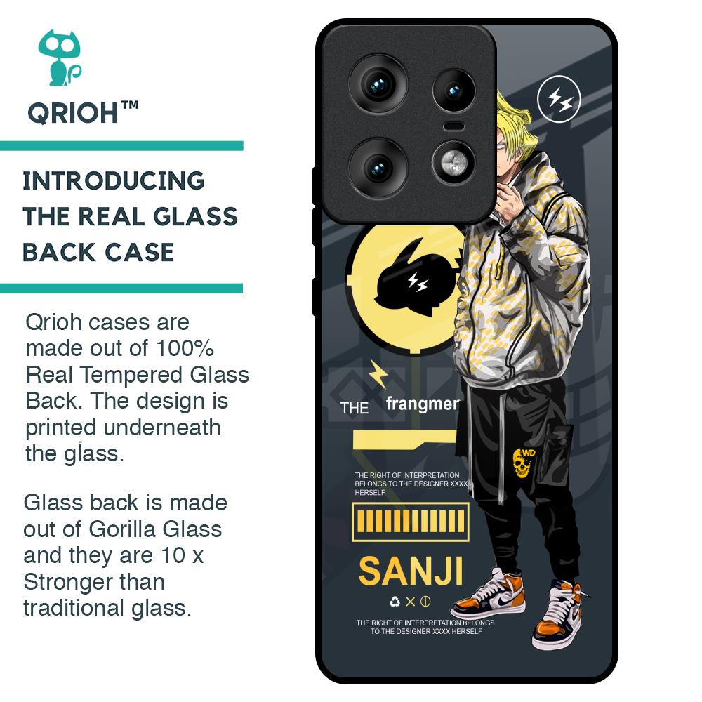 Cool Sanji Glass Case for Motorola Edge 50 Pro 5G