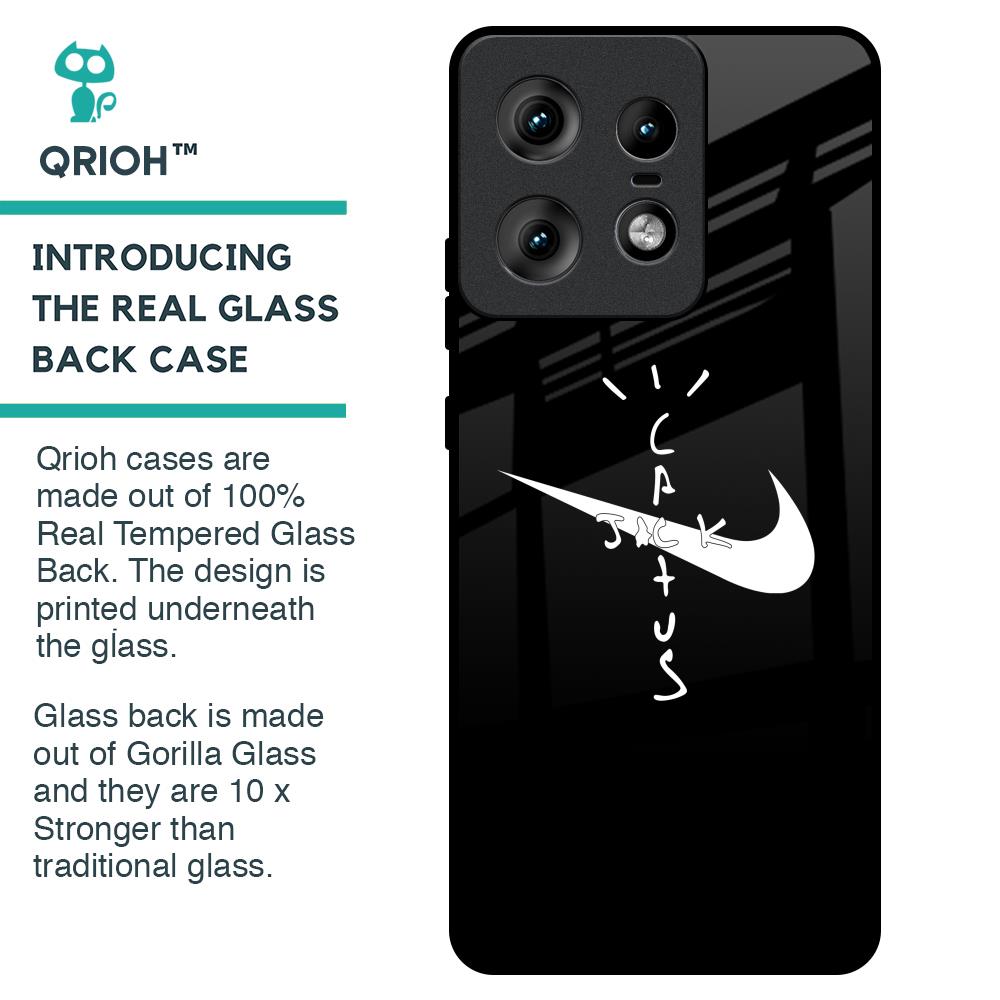 Jack Cactus Glass Case for Motorola Edge 50 Pro 5G