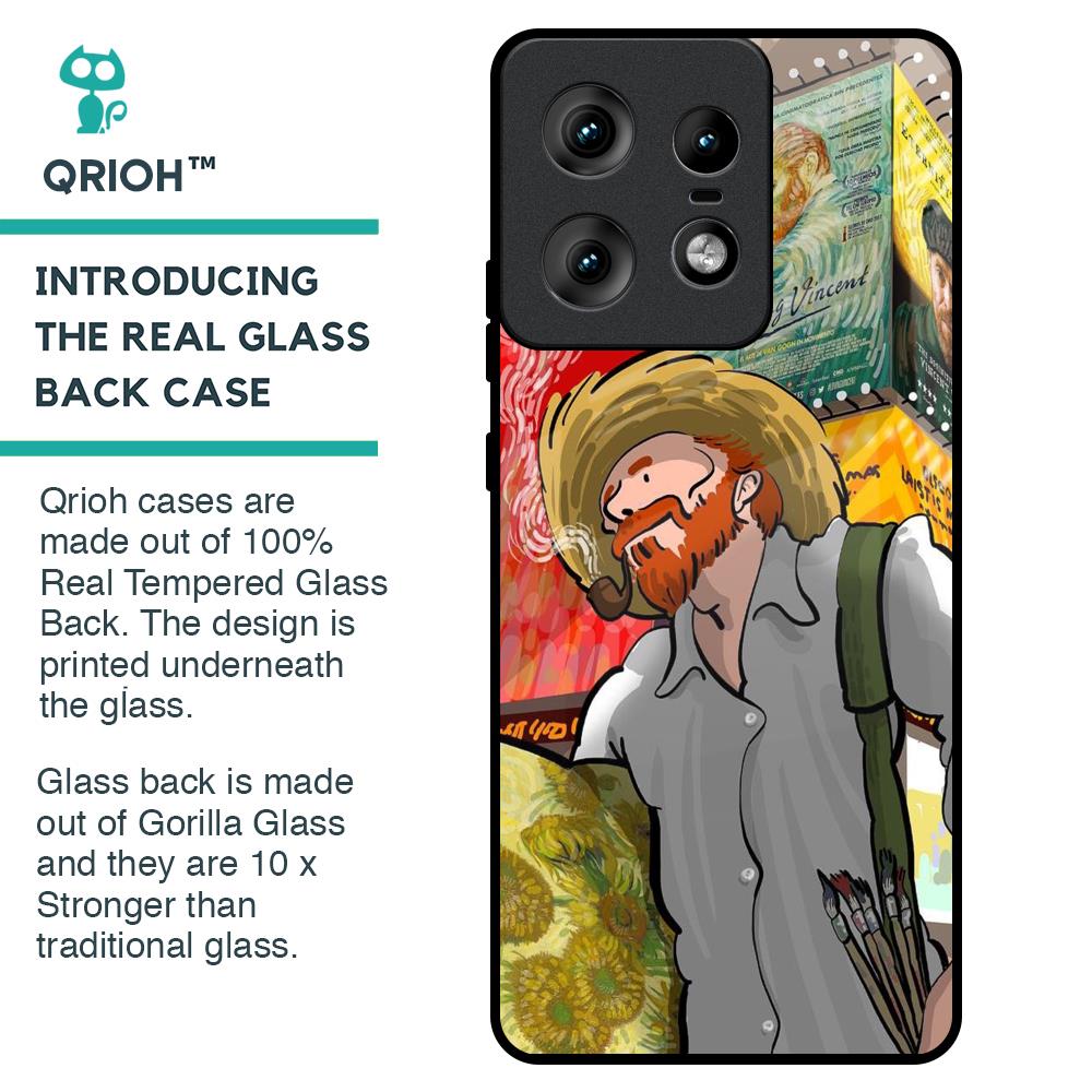 Loving Vincent Glass Case for Motorola Edge 50 Pro 5G