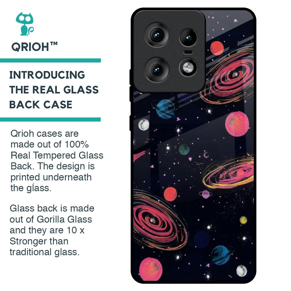 Galaxy In Dream Glass Case For Motorola Edge 50 Pro 5G