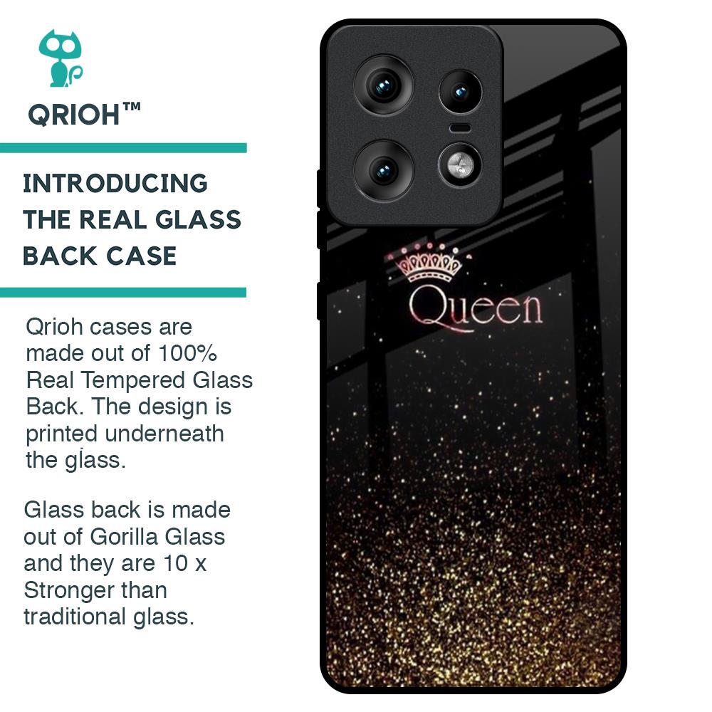 I Am The Queen Glass Case for Motorola Edge 50 Pro 5G