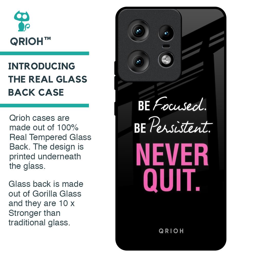 Be Focused Glass Case for Motorola Edge 50 Pro 5G