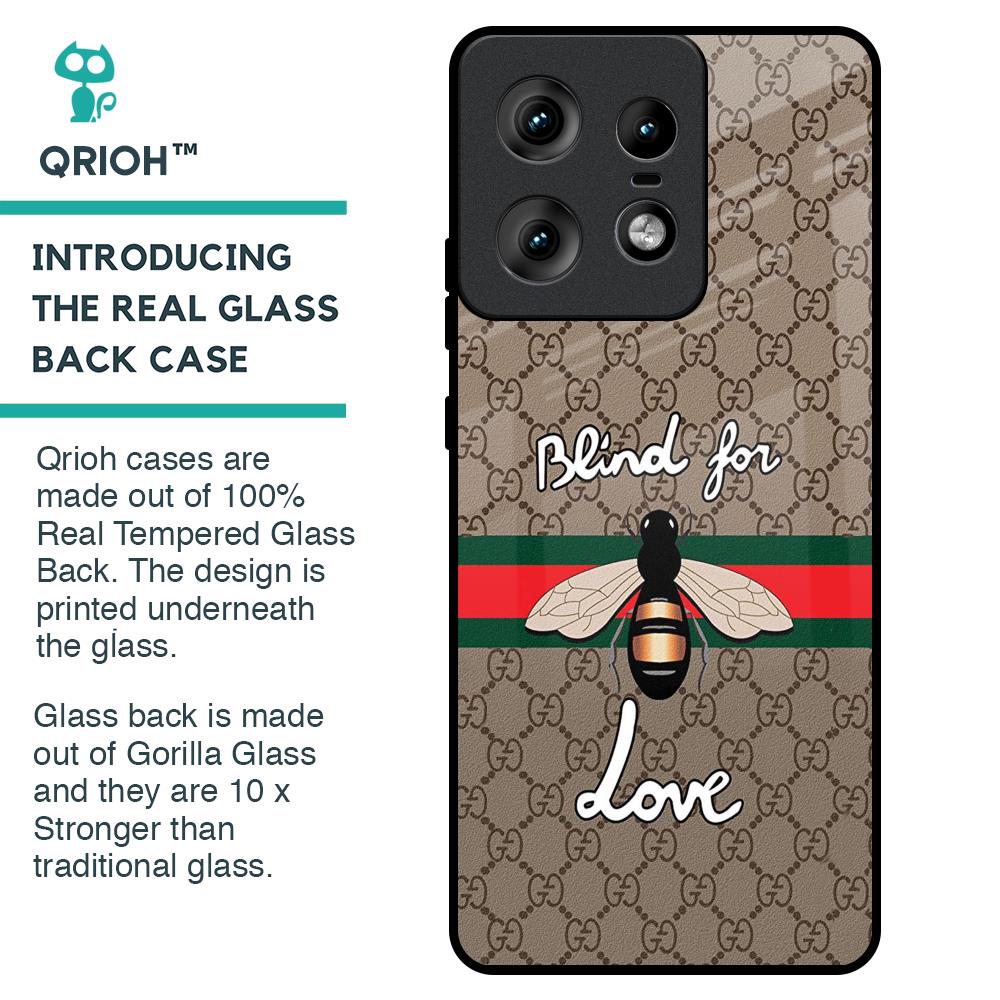Blind For Love Glass Case for Motorola Edge 50 Pro 5G