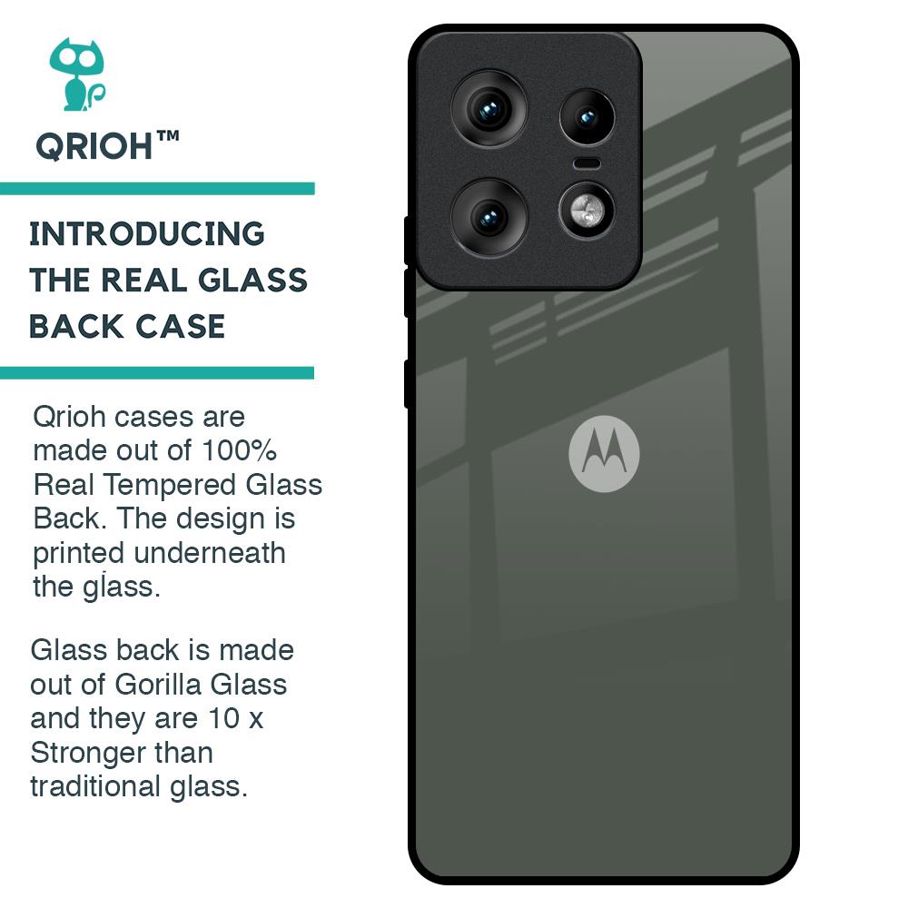 Charcoal Glass Case for Motorola Edge 50 Pro 5G