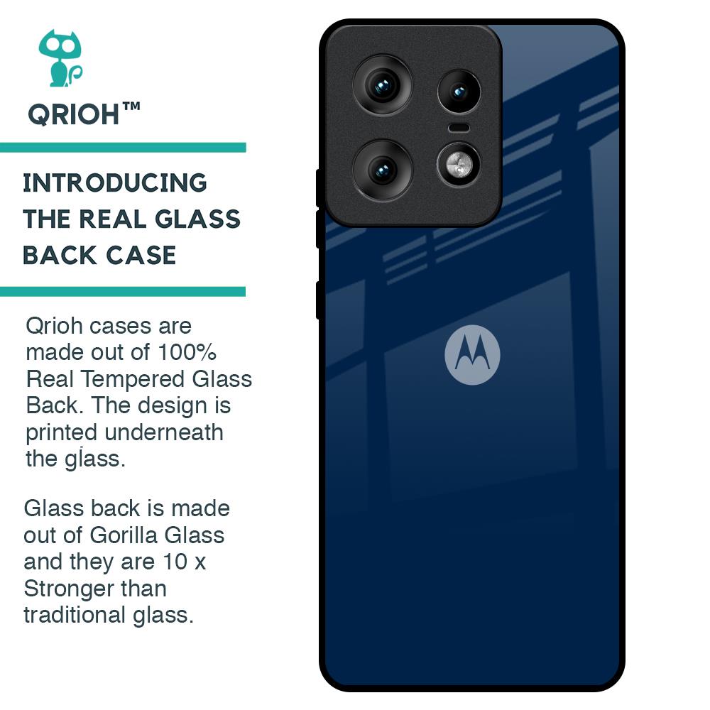 Royal Navy Glass Case for Motorola Edge 50 Pro 5G