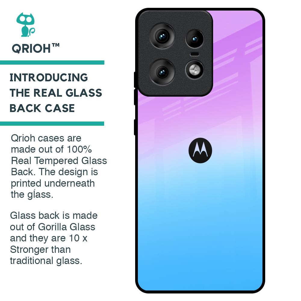 Unicorn Pattern Glass Case for Motorola Edge 50 Pro 5G