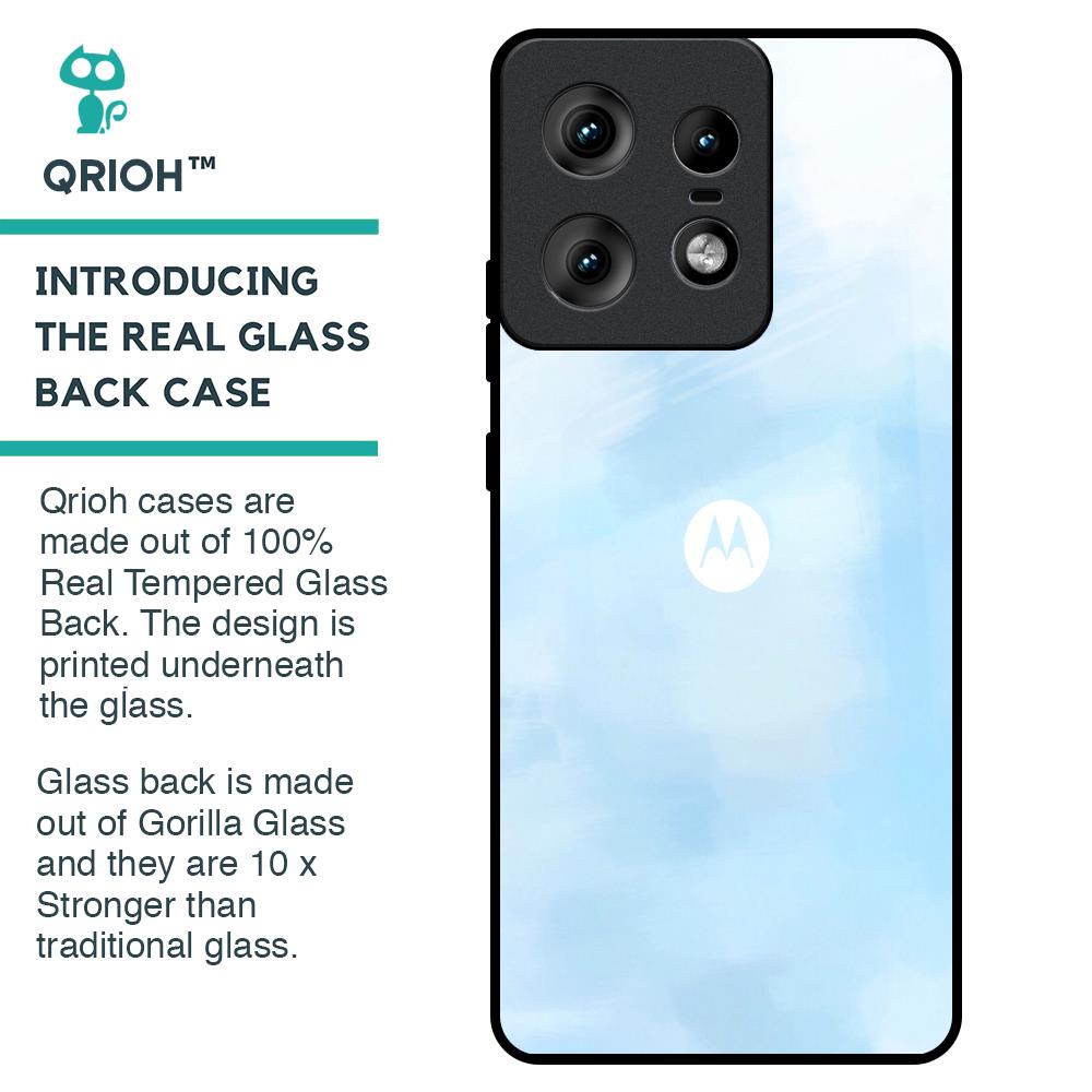 Bright Sky Glass Case for Motorola Edge 50 Pro 5G