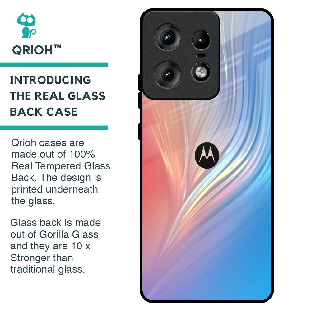 Mystic Aurora Glass Case for Motorola Edge 50 Pro 5G