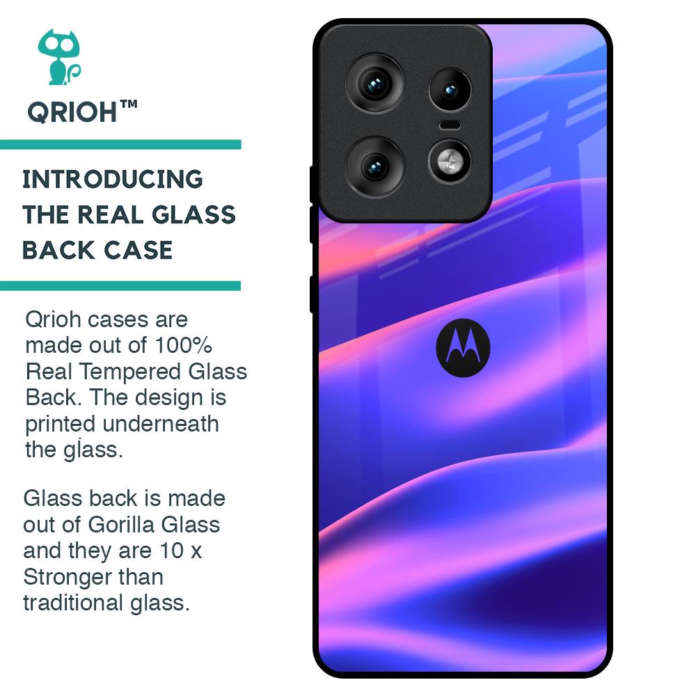 Colorful Dunes Glass Case for Motorola Edge 50 Pro 5G