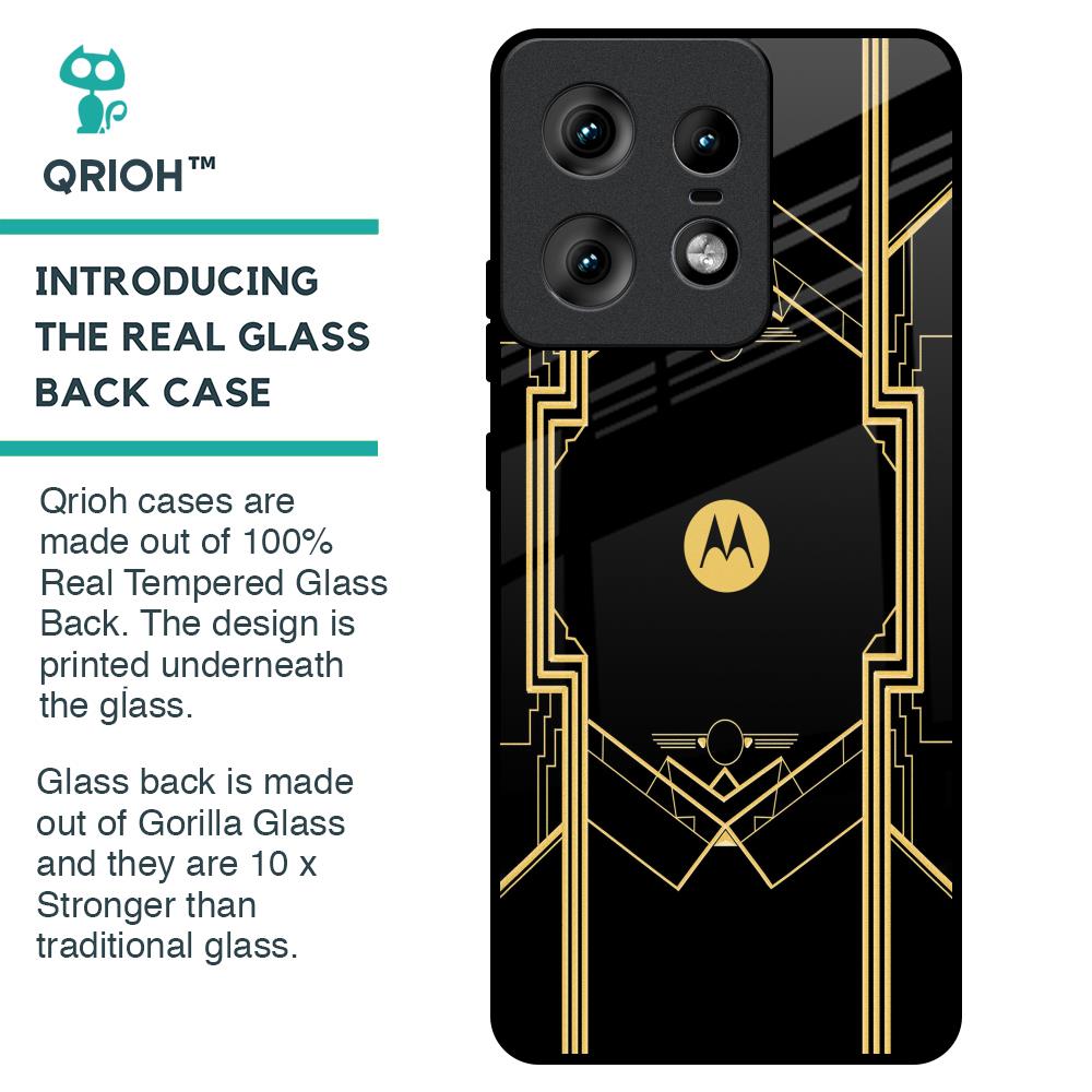 Sacred Logo Glass Case for Motorola Edge 50 Pro 5G