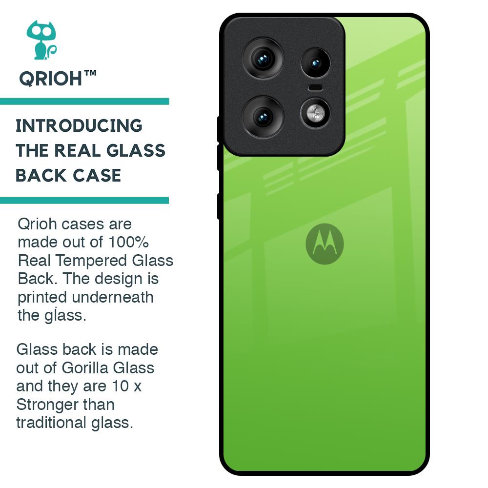 Paradise Green Glass Case For Motorola Edge 50 Pro 5G