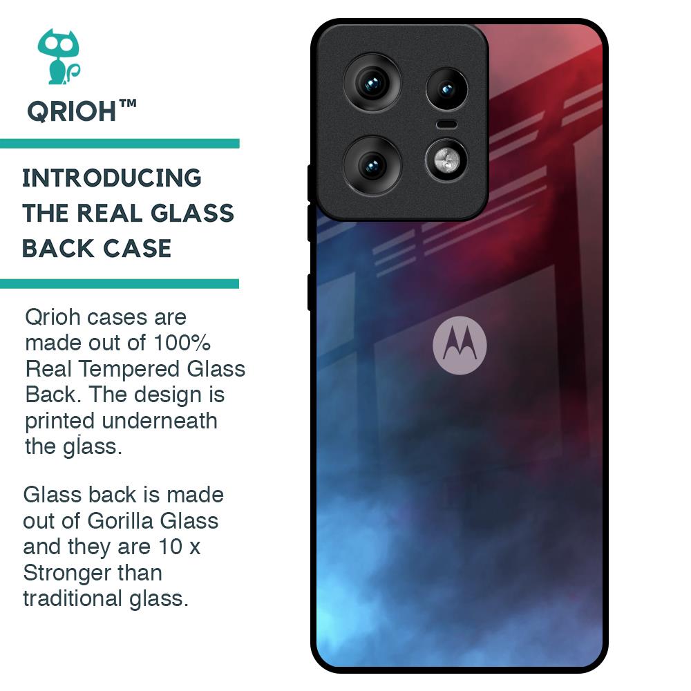 Smokey Watercolor Glass Case for Motorola Edge 50 Pro 5G