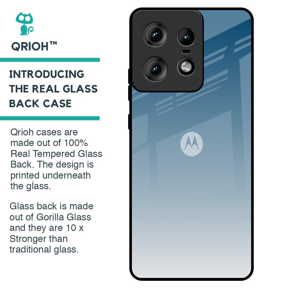Deep Sea Space Glass Case for Motorola Edge 50 Pro 5G