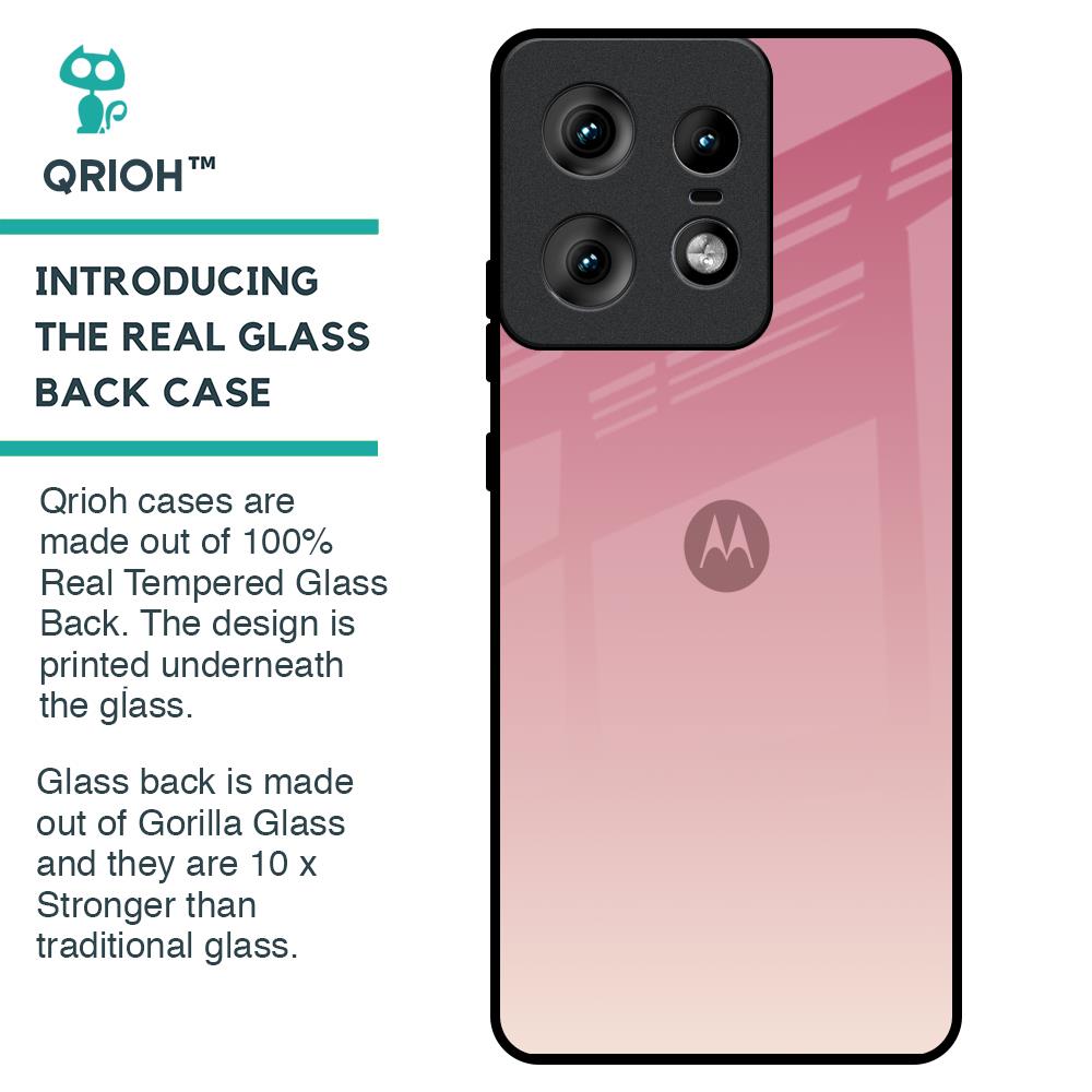 Blooming Pink Glass Case for Motorola Edge 50 Pro 5G