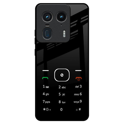 Classic Keypad Pattern Motorola Edge 50 Ultra 5G Glass Back Cover Online