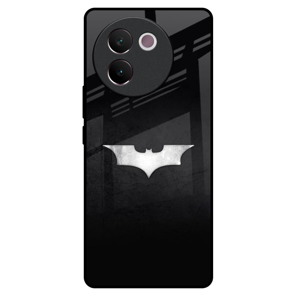 Super Hero Logo Vivo V30e Glass Back Cover Online