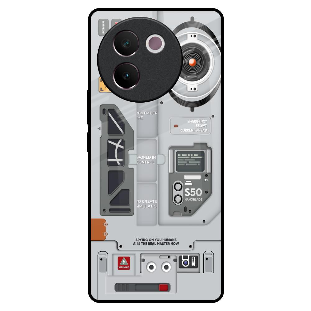 Plasma Shield Vivo V30e Glass Back Cover Online