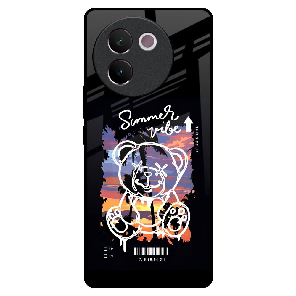 Summer Vibe Vivo V30e Glass Back Cover Online
