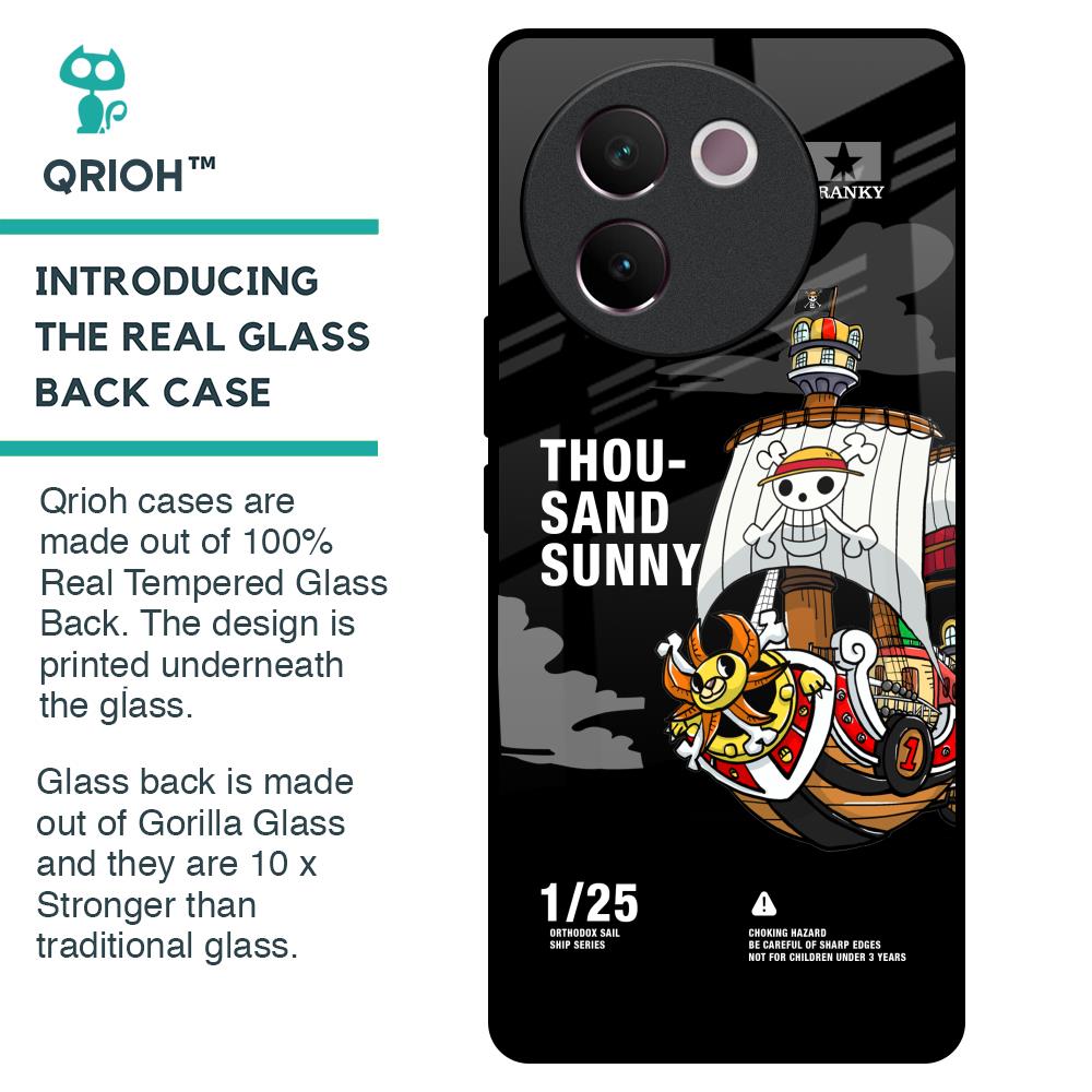 Thousand Sunny Glass Case for Vivo V30e