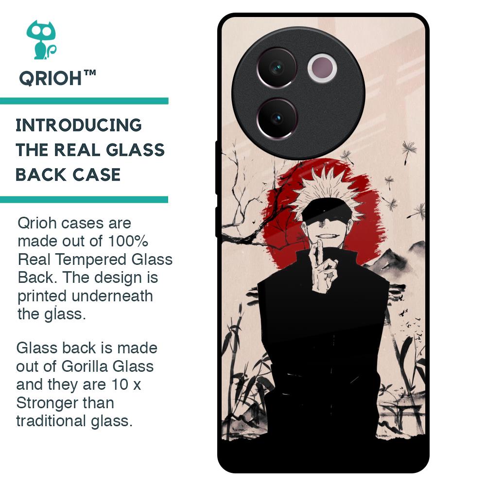 Manga Series Glass Case for Vivo V30e
