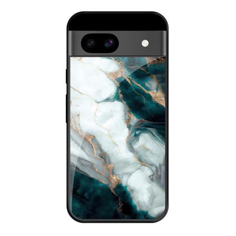 Aqua Green Marble Google Pixel 8A Glass Cases & Covers Online