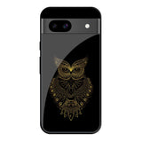 Golden Owl Google Pixel 8A Glass Cases & Covers Online