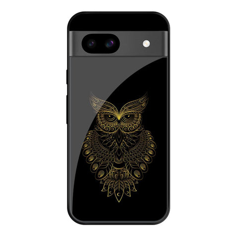 Golden Owl Google Pixel 8A Glass Cases & Covers Online
