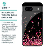 Heart Rain Fall Glass Case for Google Pixel 8A