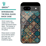 Retro Art Glass Case for Google Pixel 8A