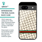 Luxurious Pattern Glass Case for Google Pixel 8A