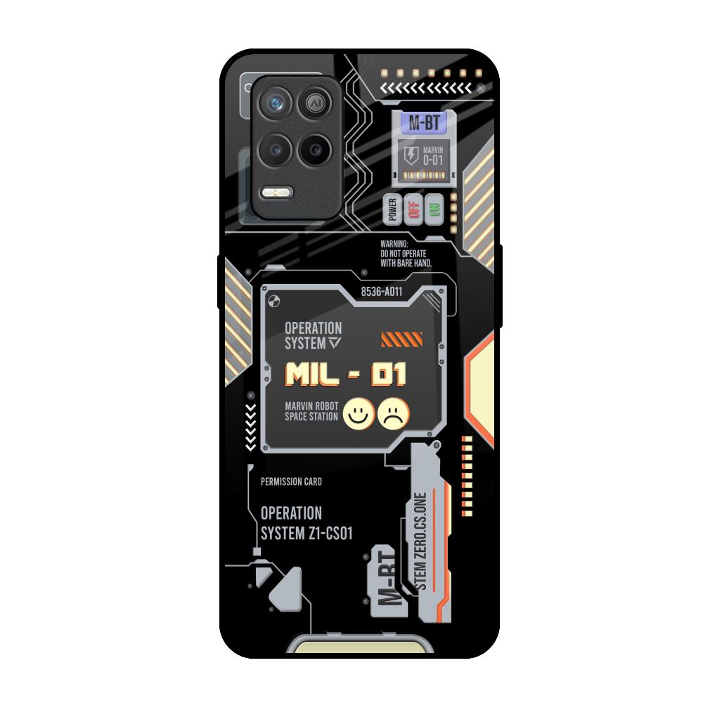 Exposed Parts Realme Narzo 30 5G Glass Back Cover Online