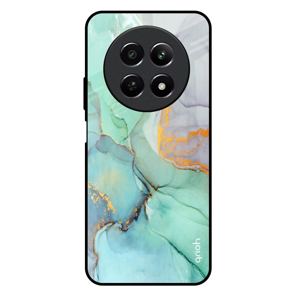 Green Marble Realme Narzo 70x 5G Glass Back Cover Online