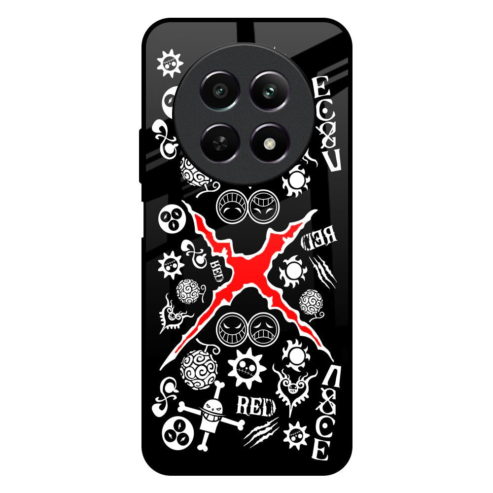 Red Zone Realme 12X 5G Glass Back Cover Online