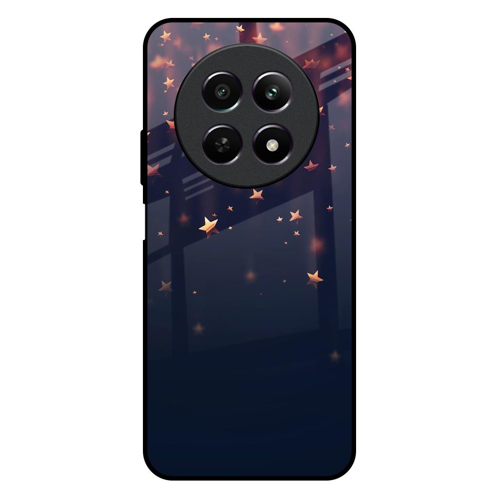 Falling Stars Realme 12X 5G Glass Back Cover Online