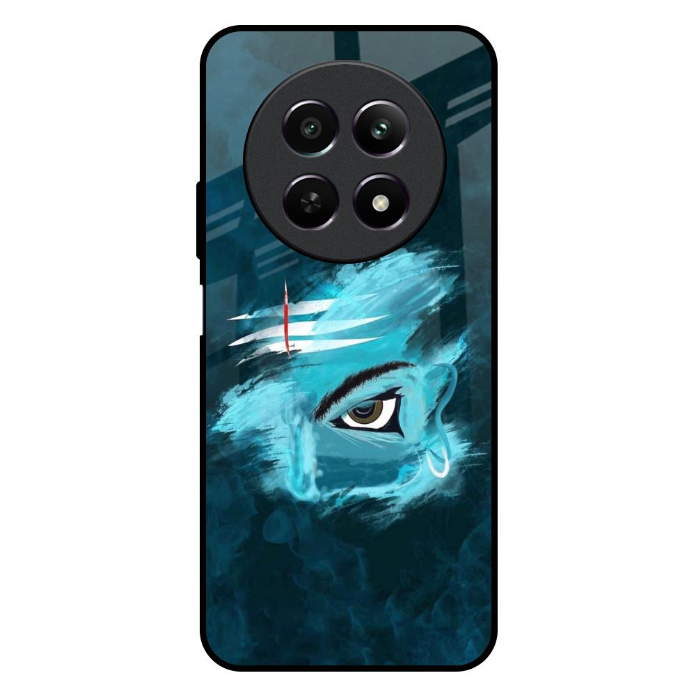Power Of Trinetra Realme 12X 5G Glass Back Cover Online