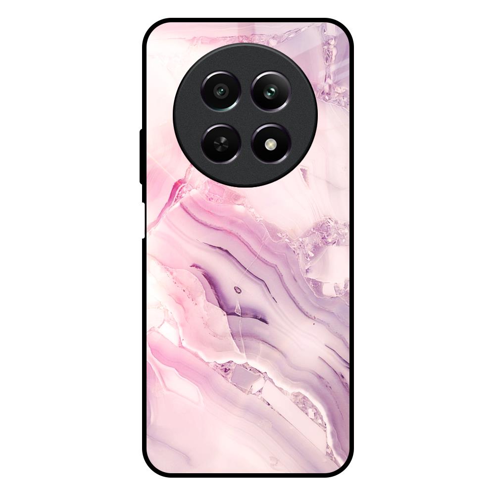Diamond Pink Gradient Realme 12X 5G Glass Back Cover Online