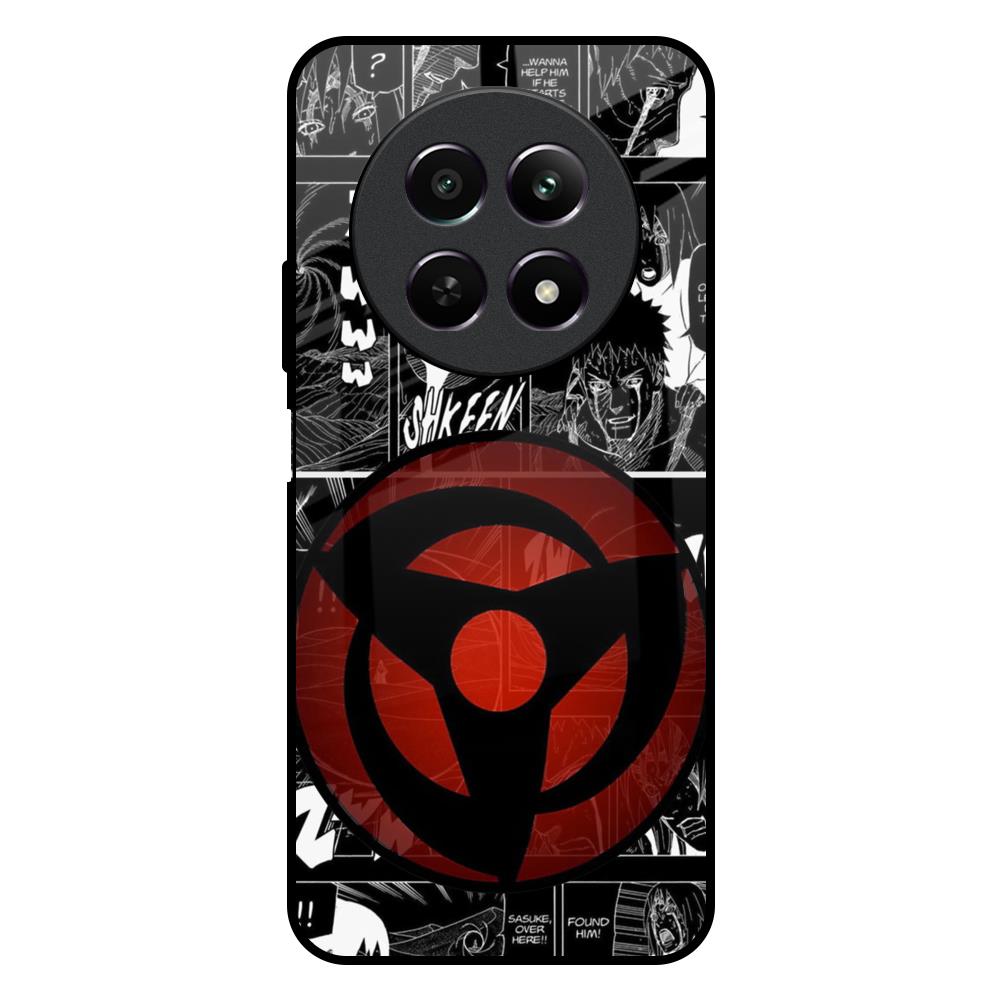 Sharingan Realme 12X 5G Glass Back Cover Online
