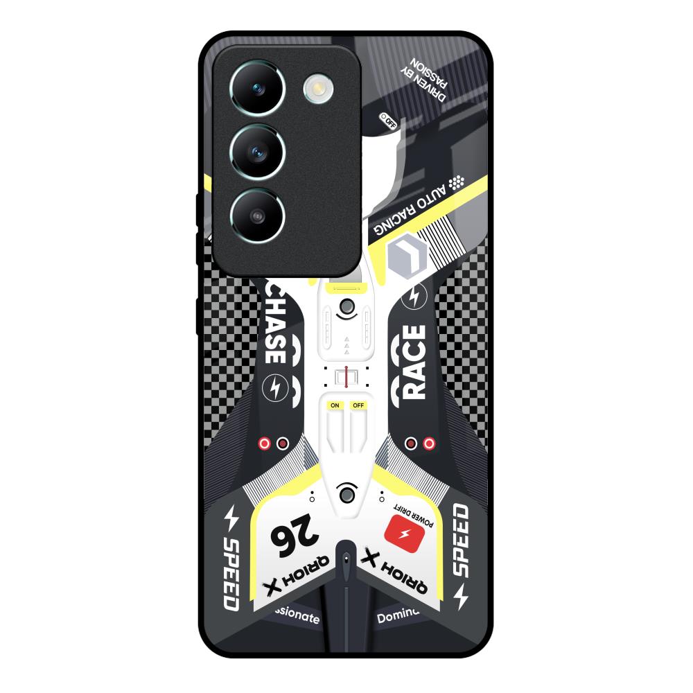 Car Enthusiast Vivo Y200e 5G Glass Back Cover Online