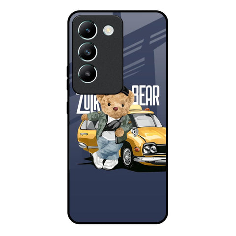 Adventurous Bear Vivo Y200e 5G Glass Back Cover Online