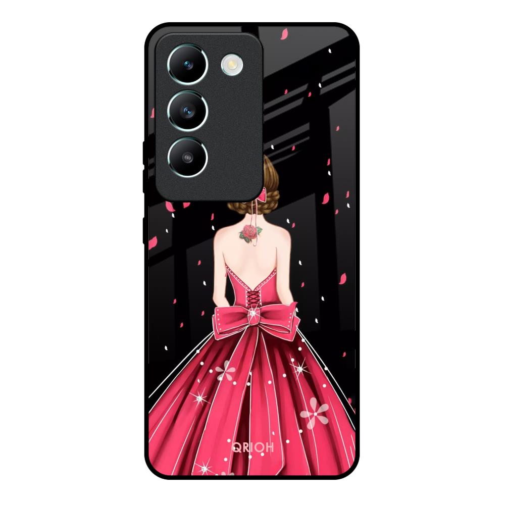 Fashion Princess Vivo Y200e 5G Glass Back Cover Online