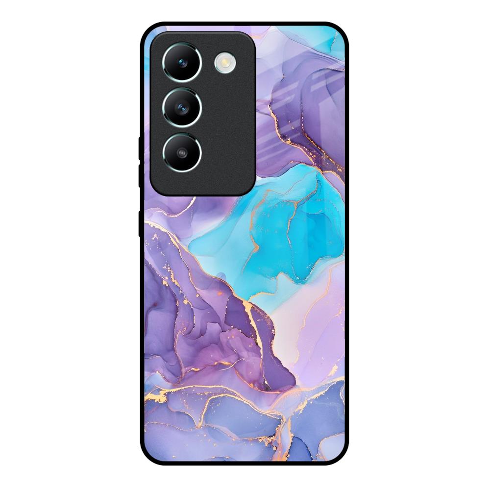 Alcohol ink Marble Vivo Y200e 5G Glass Back Cover Online