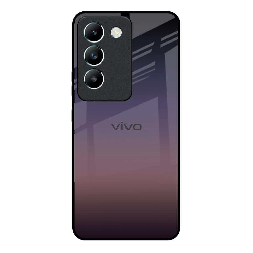 Grey Ombre Vivo Y200e 5G Glass Back Cover Online