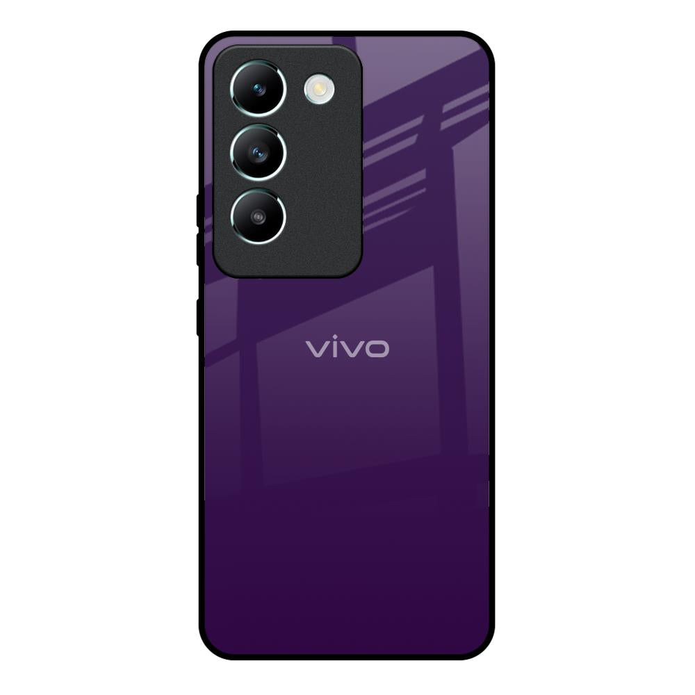 Dark Purple Vivo Y200e 5G Glass Back Cover Online