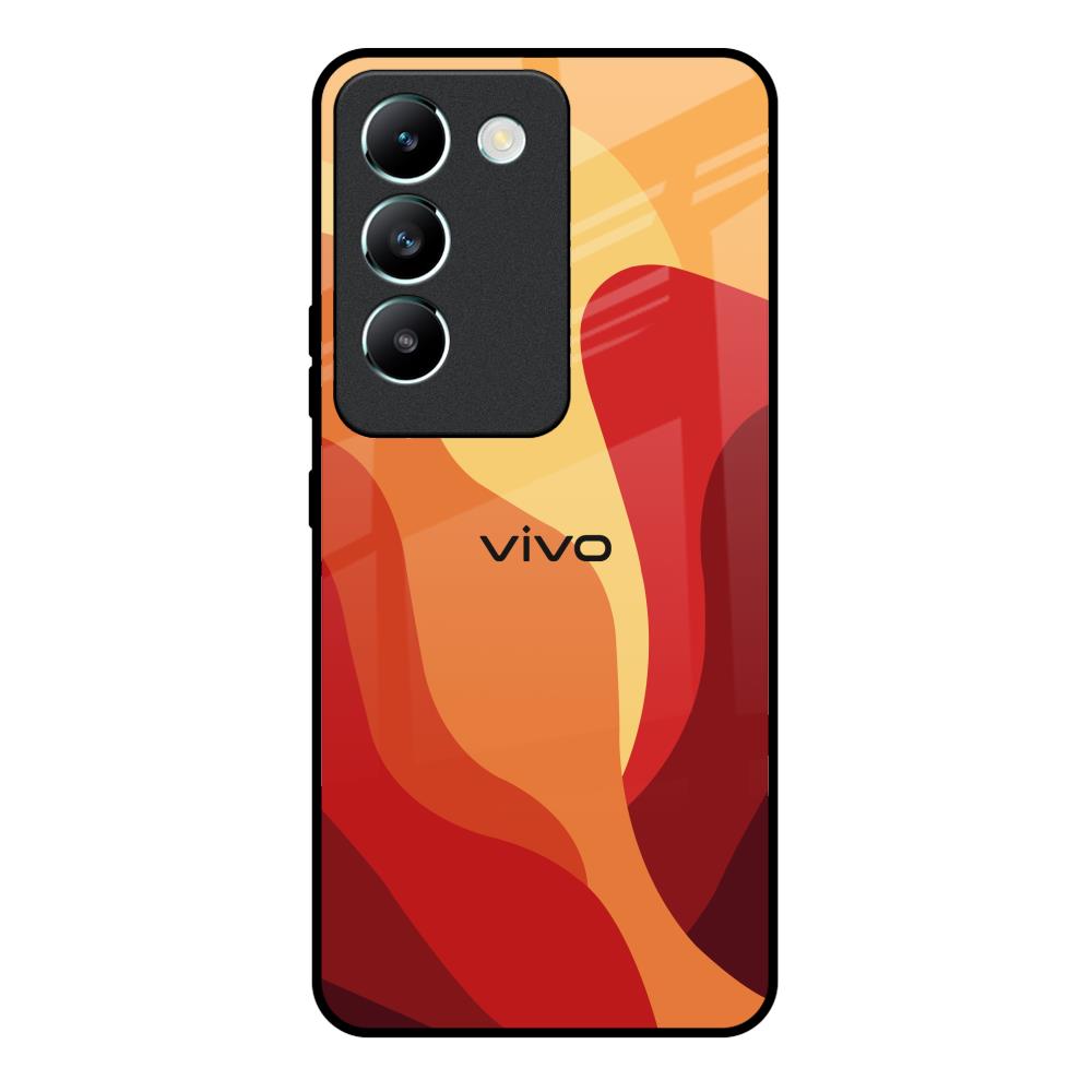 Magma Color Pattern Vivo Y200e 5G Glass Back Cover Online