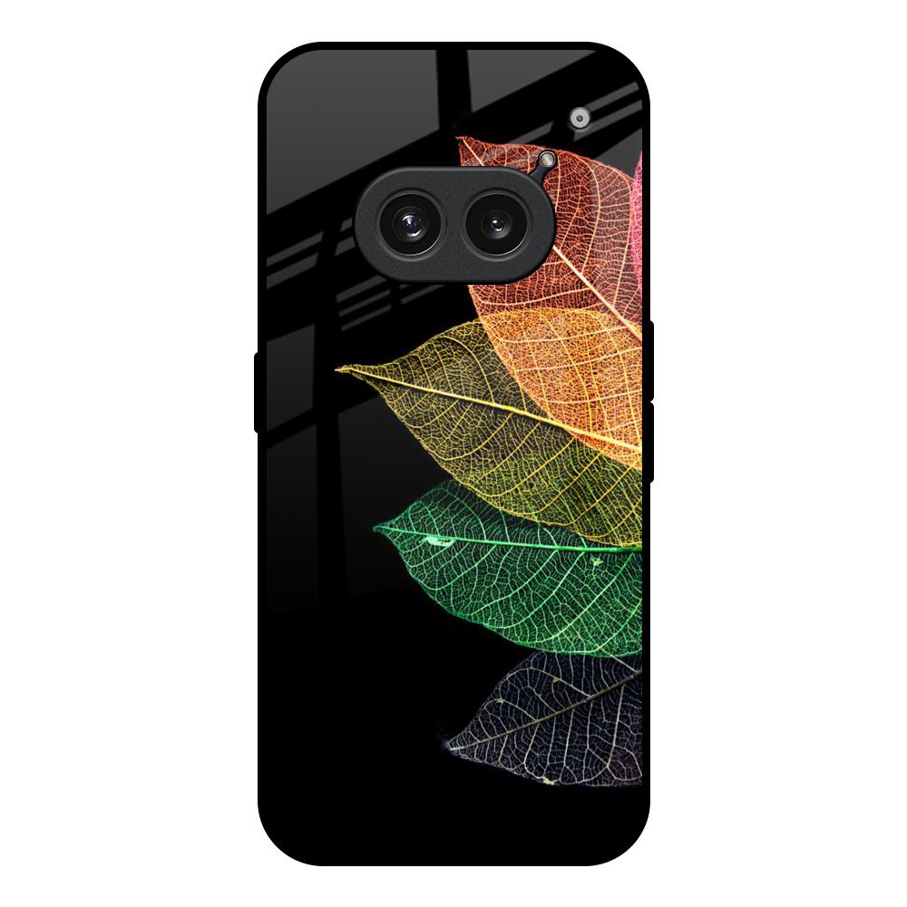 Colorful Leaves Nothing Phone 2a Plus Glass Back Cover Online
