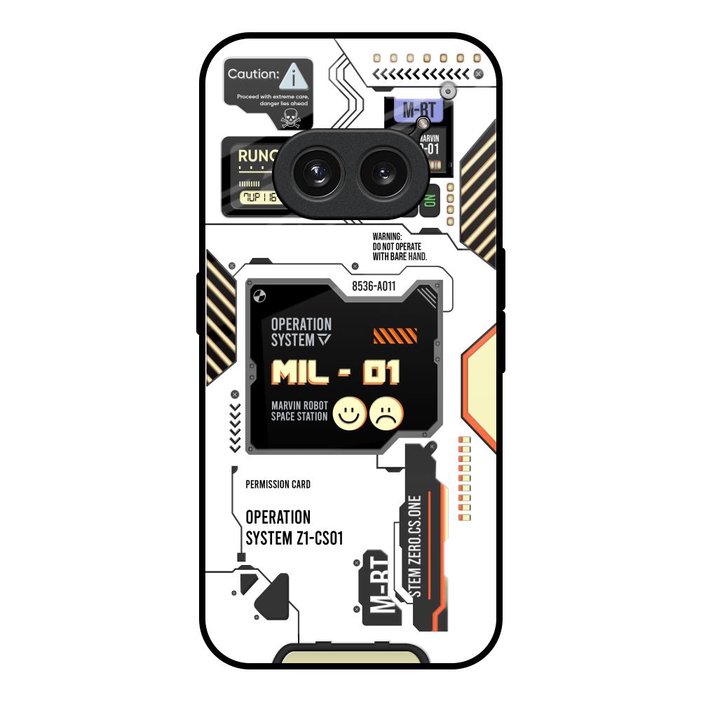 Tech Display Nothing Phone 2a Plus Glass Back Cover Online